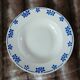 8 mismatched antique deep plates