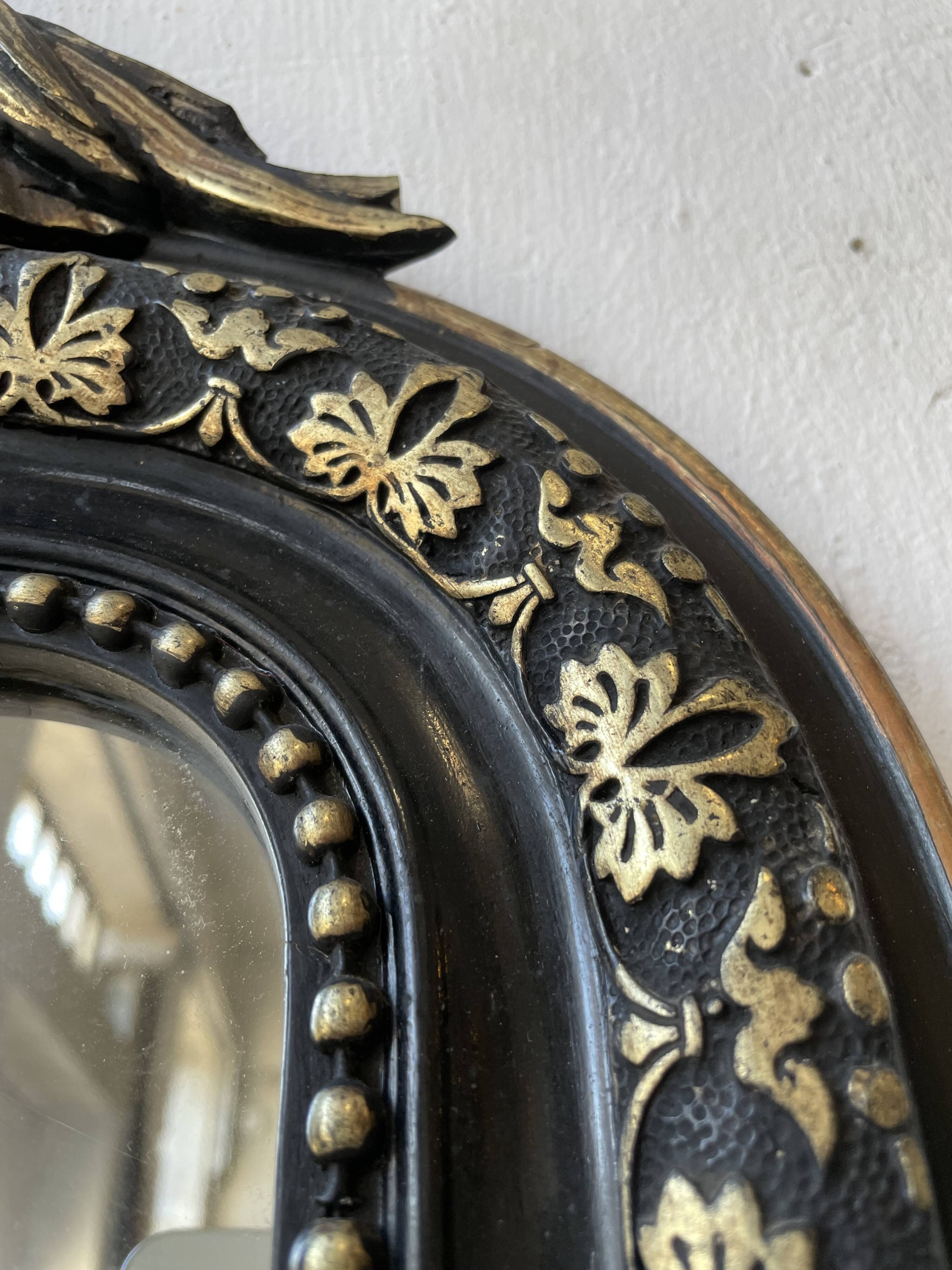 Louis Philippe XXL white mirror 2m