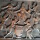 Maurice Sonfack African Tribal Carved Wooden Panel Cameroon