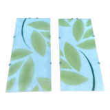 Paire d'appliques Gyllen en verre