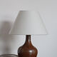 Lampe à poser grès pyrité La Borne 1980