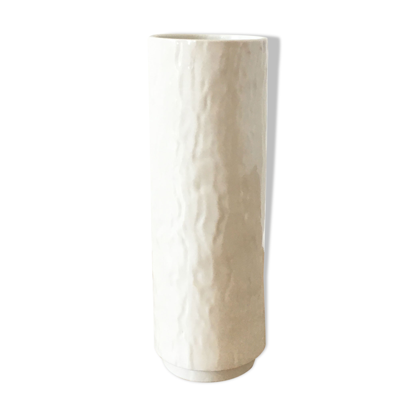 Vase textured roll 1960 Sgrafo Germany