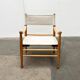 Fauteuil safari danois moderne du milieu du siècle de Farstrup, années 1960
