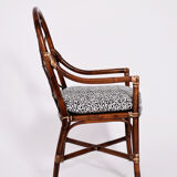 Rattan armchair. USA, 1970s.