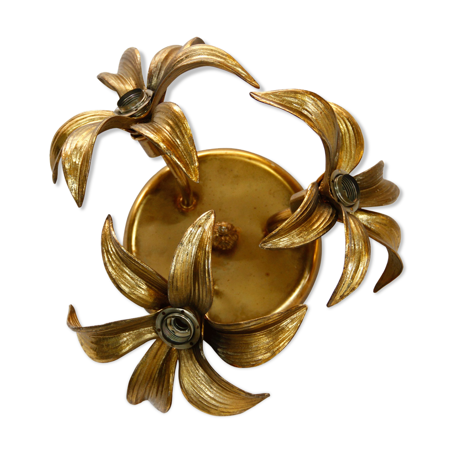 ( Pair possible ) Rare Willy Daro for Massive Belgium ceiling light