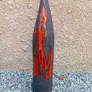 Bouteille grès noir