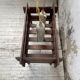 Small modernist oak planter from the 1950s