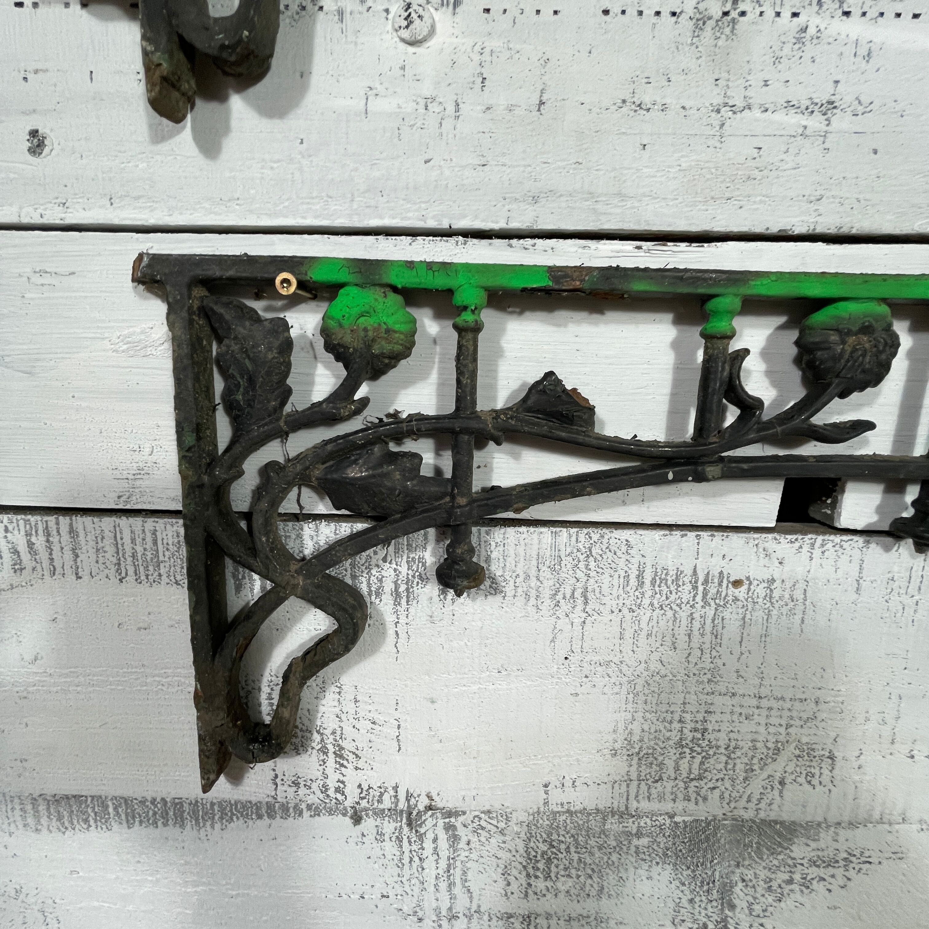 Cast iron railing