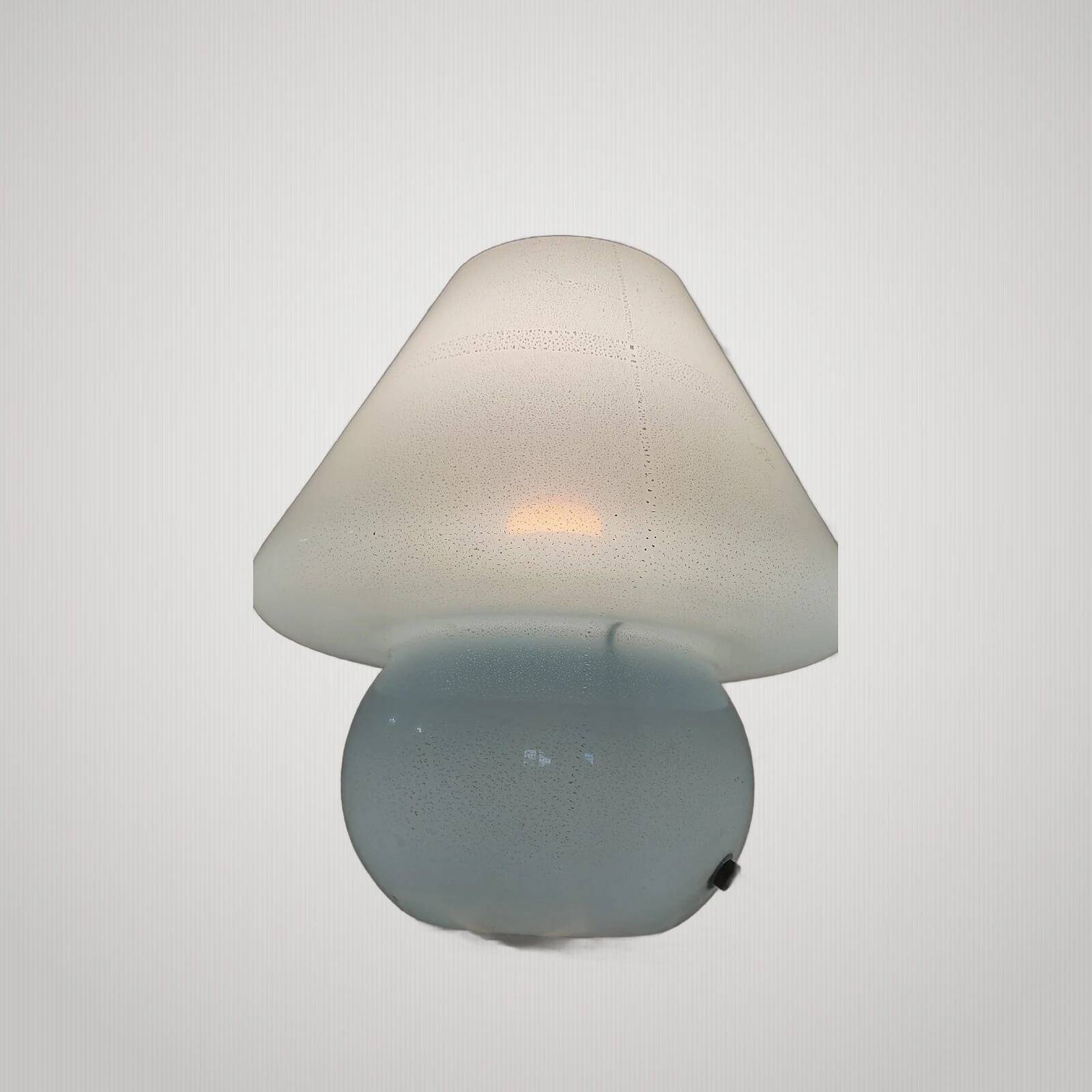 Beautiful Mushroom Table Lamp Murano 60s