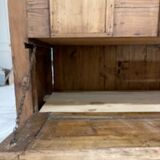 Storage cabinet folk art