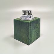 1960s Alabaster Green Smoking Set by Romano Bianchi, Handmade