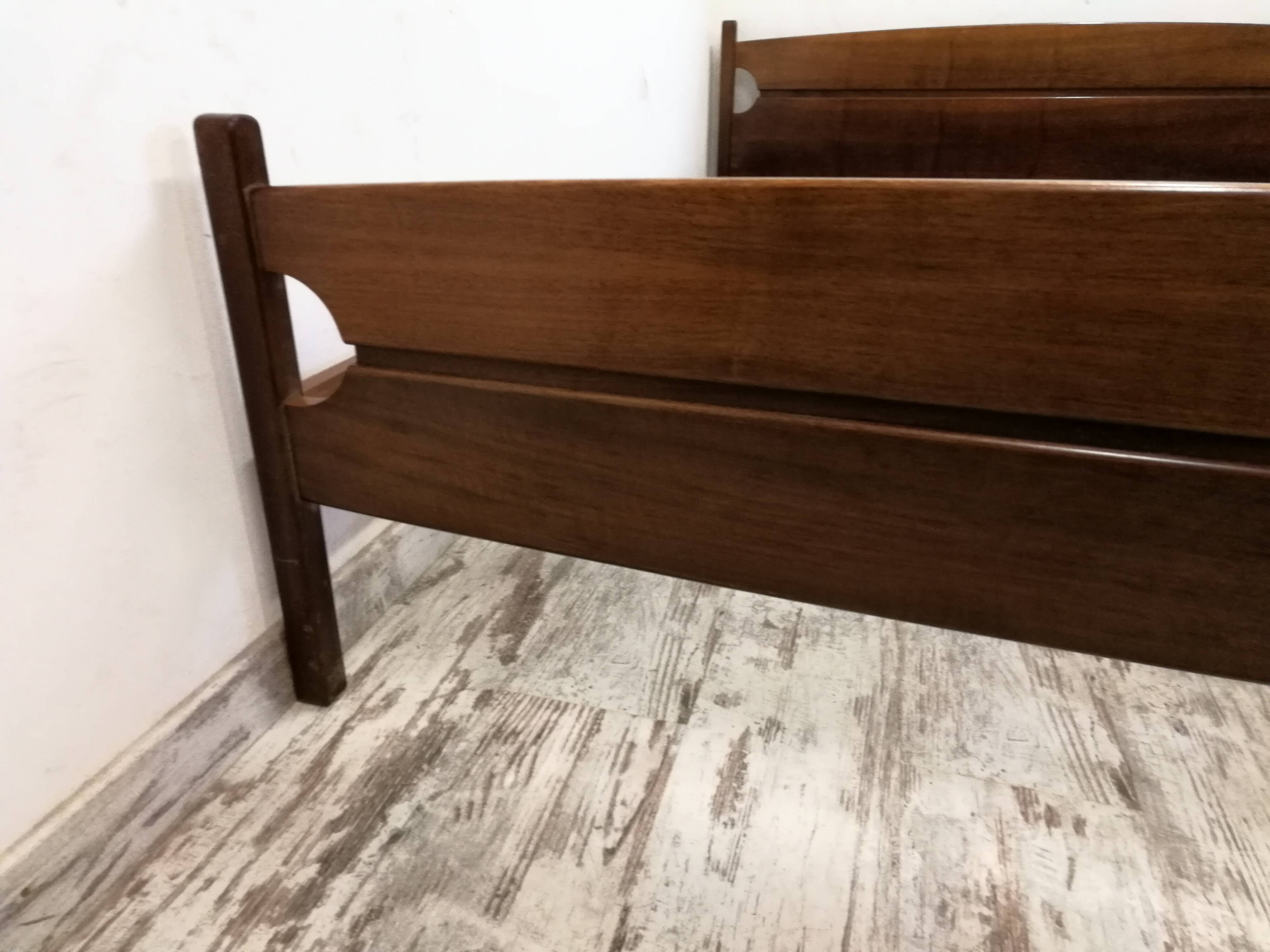 Scandinavian rosewood bed