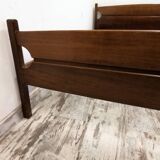Lit en palissandre scandinave
