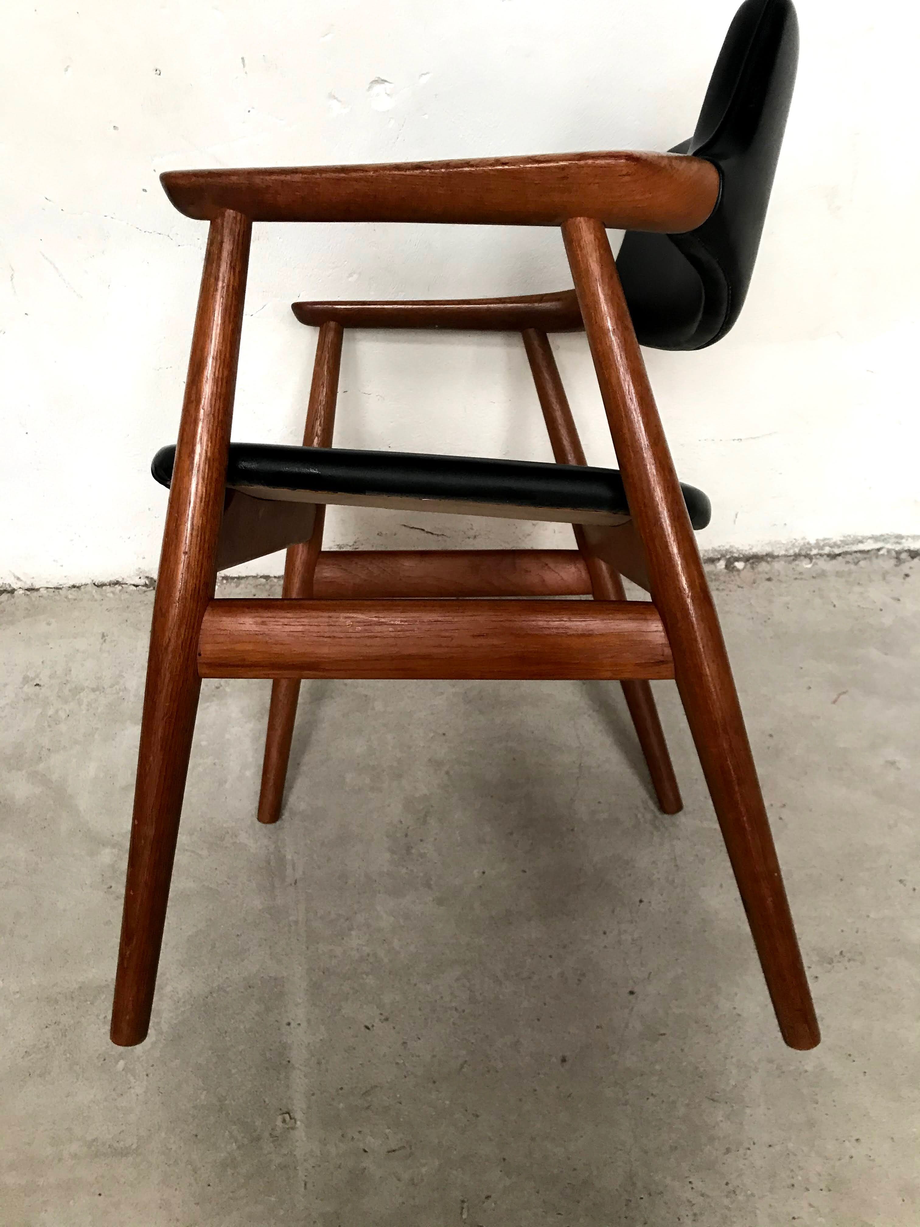 GM11 chair for Glostrup by Sven 'Ege Eriksen 60s Made in Denmark