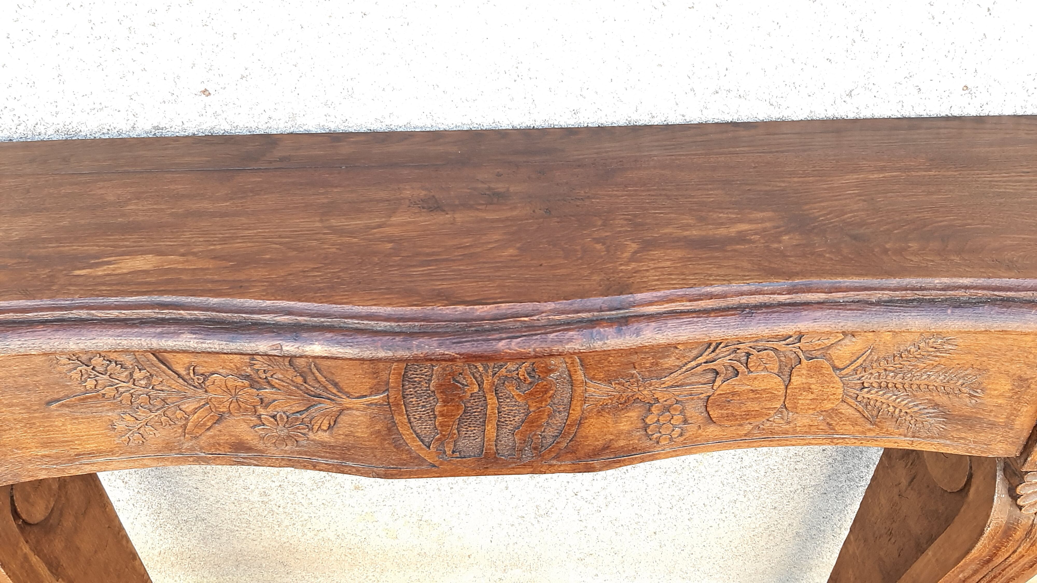 carved wooden fireplace mantle