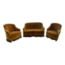 Sofa and 2 toad armchairs