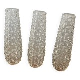 3 glass tulips 19 cm for chandelier lamp light fixture