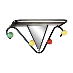 Portemanteau vintage - miroir