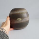 Jungnickel vase, Mid Century Studio Keramik, bulbous flower vase, ball vase