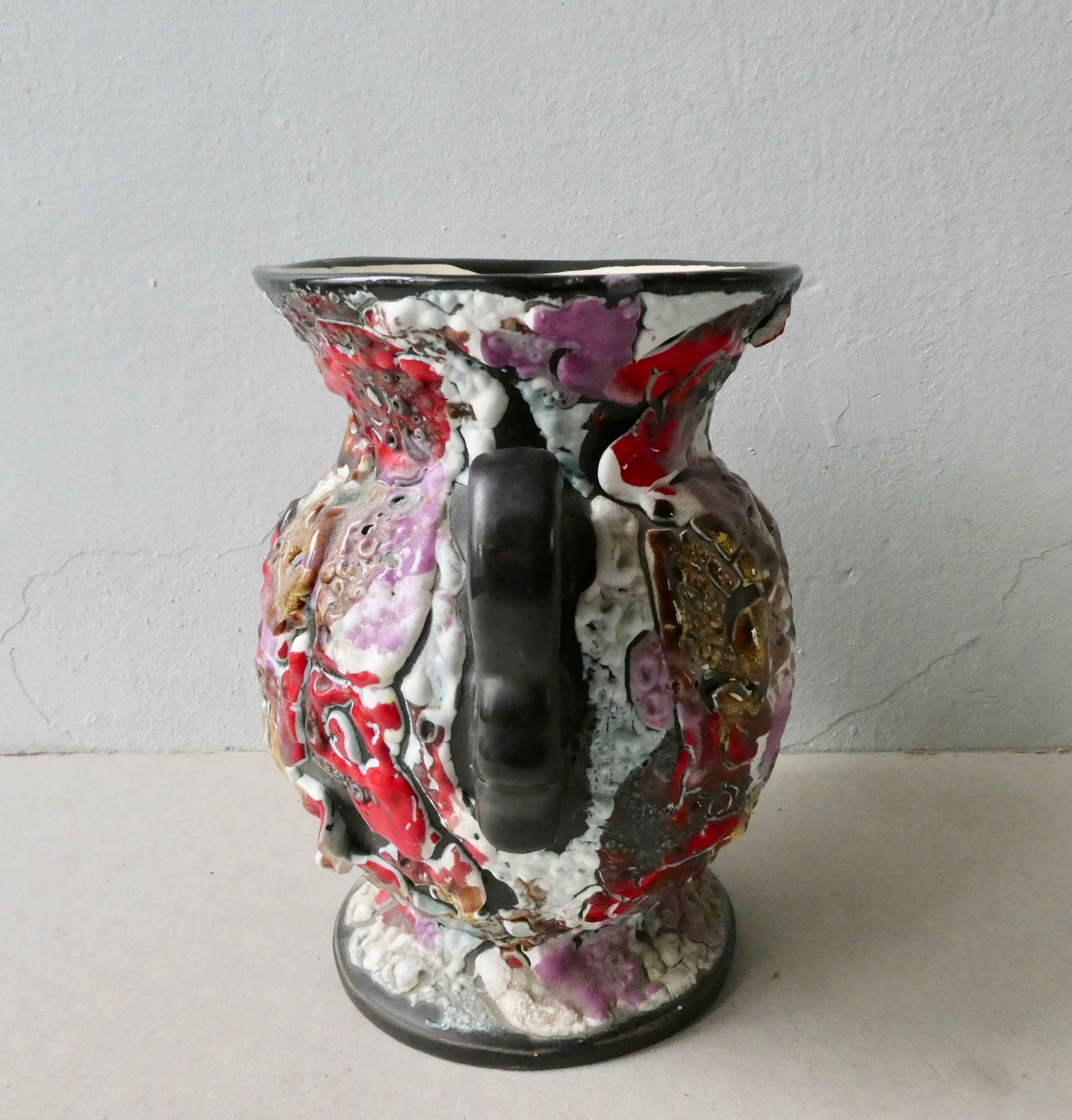 Fat Lava ceramic vase from the 1960s