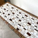 Modernist coffee table in glazed ceramic, circa 1960