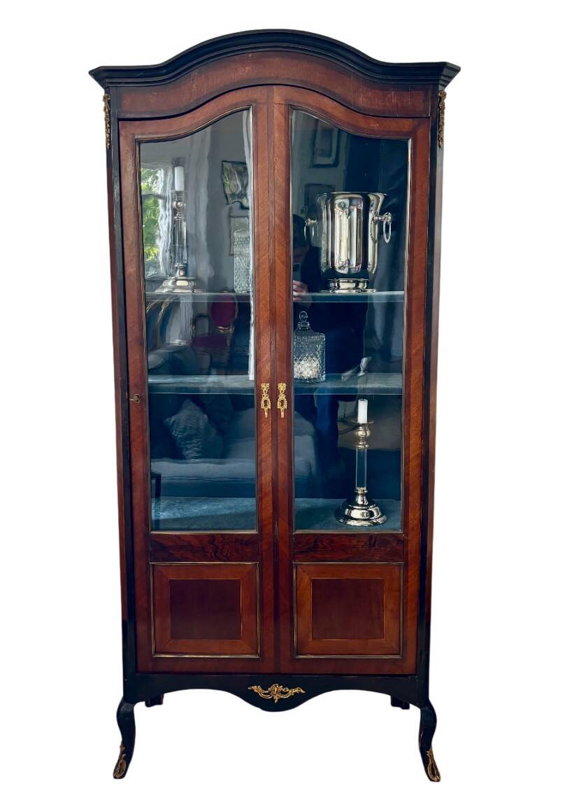 Louis XV style display cabinet