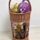 Bottle holder or wicker picnic