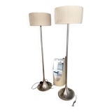 Lampadaires kare design plisse ancien vintage luminaire design lamp