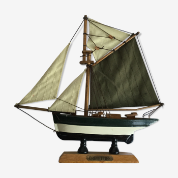 Crevettier boat model