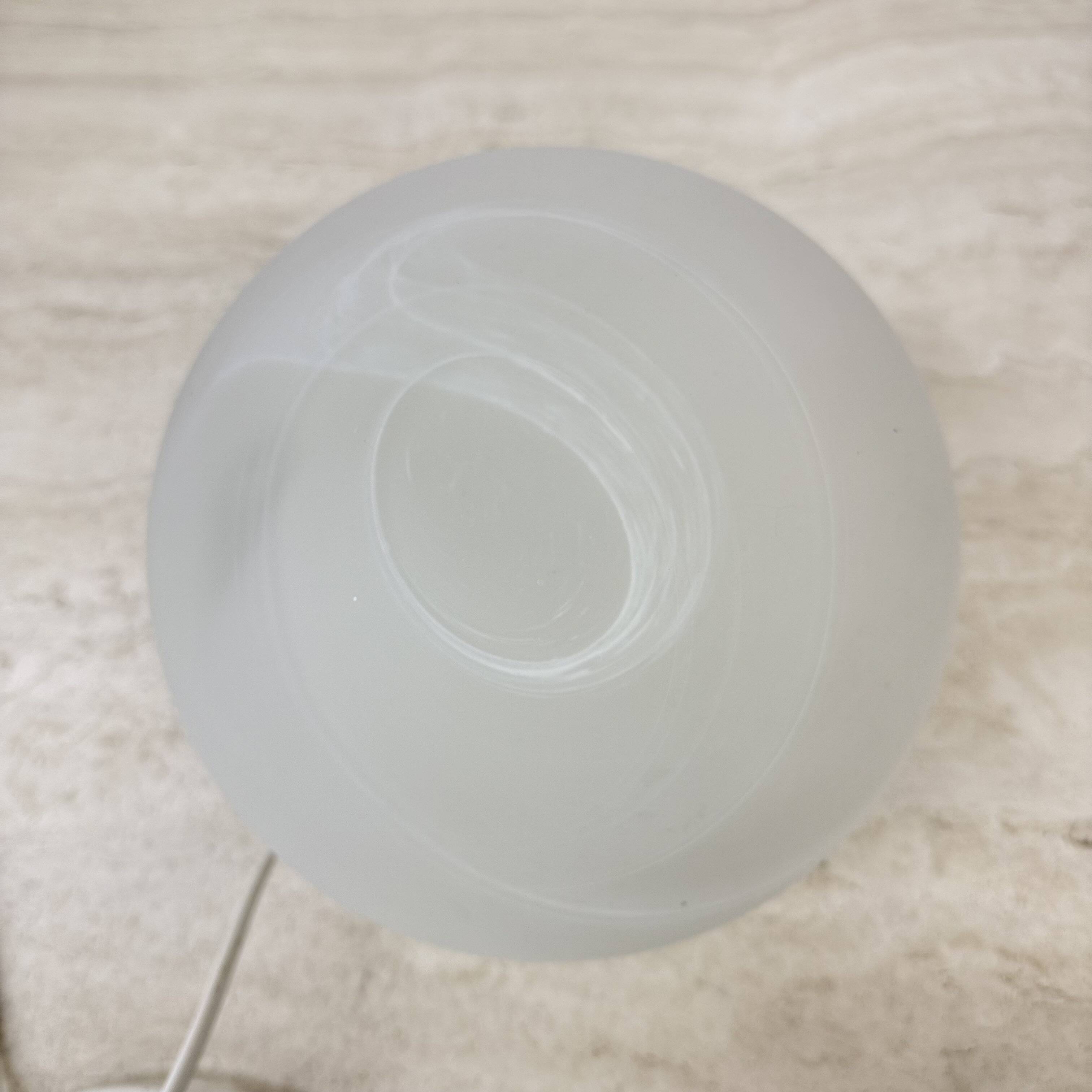 Vintage Wofi leuchten glass table lamp Mars