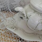 Antique porcelain soup tureen from Naples