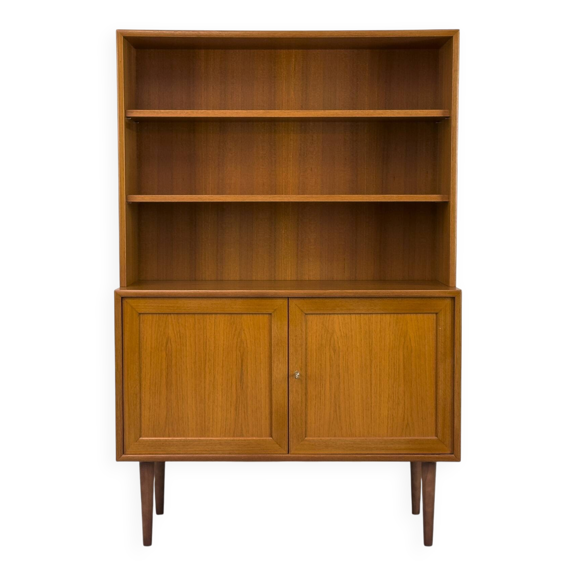 Teak bookcase from WK Möbel, 1960s