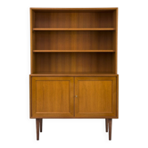 Teak bookcase from WK Möbel, 1960s
