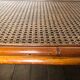 Table low rectangular rattan and caning