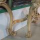 Natural wood XIX Louis XV console