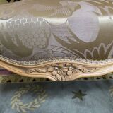 Paire de fauteuils cabriolets de style Louis XV