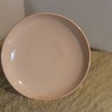 Powder pink fruit bowl-compotier from Digoin Sarreguemines