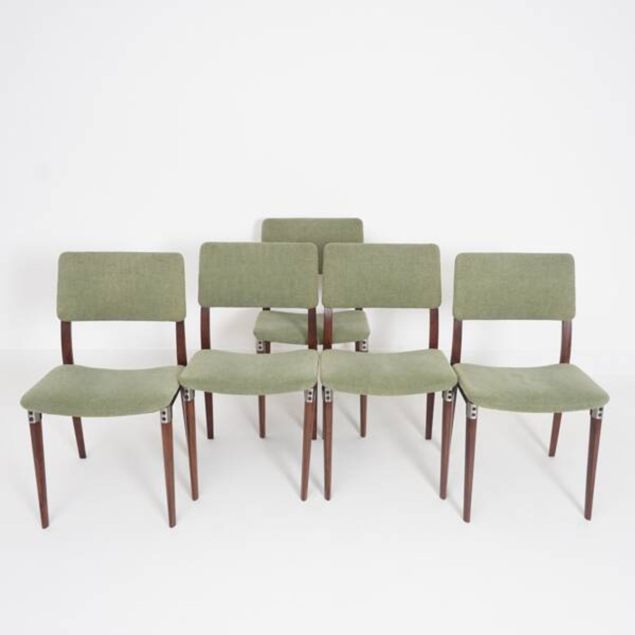 Chaises de salle à manger S82 par Eugenio Gerli pour Tecno
