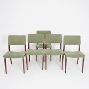 Chaises de salle à manger S82 par Eugenio Gerli pour Tecno