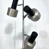 Marble and Metal three arms floor lamp Italy 1960s