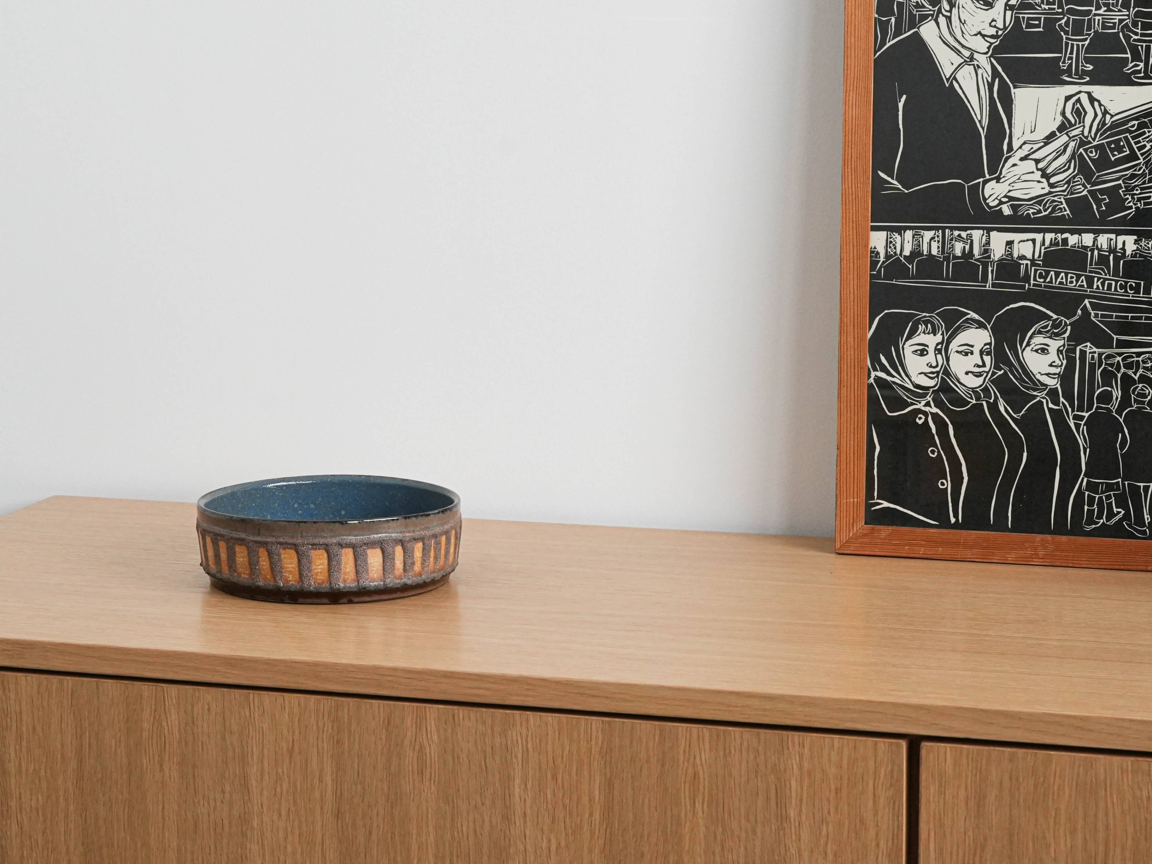 Ceramic bowl, Danish design, 1960s, production: Denmark