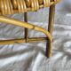 Paire de fauteuils corbeille en rotin