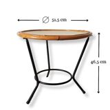 Vintage Rohe Noordwolde Tripod Coffeetable