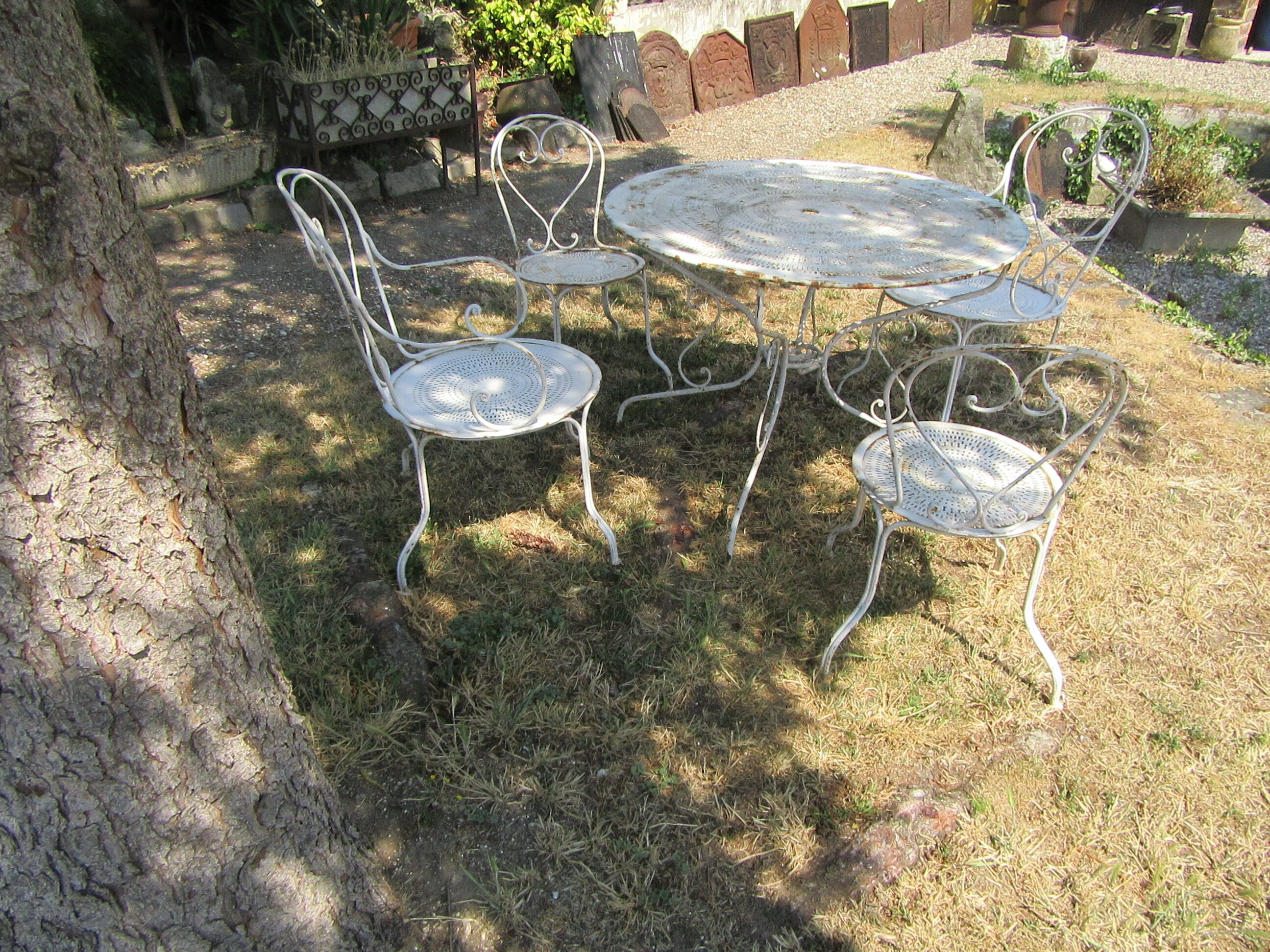 Ancient garden salon early 20th