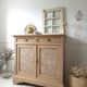 Antique wooden sideboard