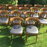 Lot of 16 chairs bistro