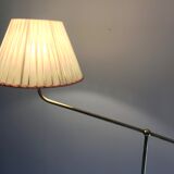Adjustable reading lamp, brass 50s