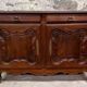 Louis XV style buffet in solid oak