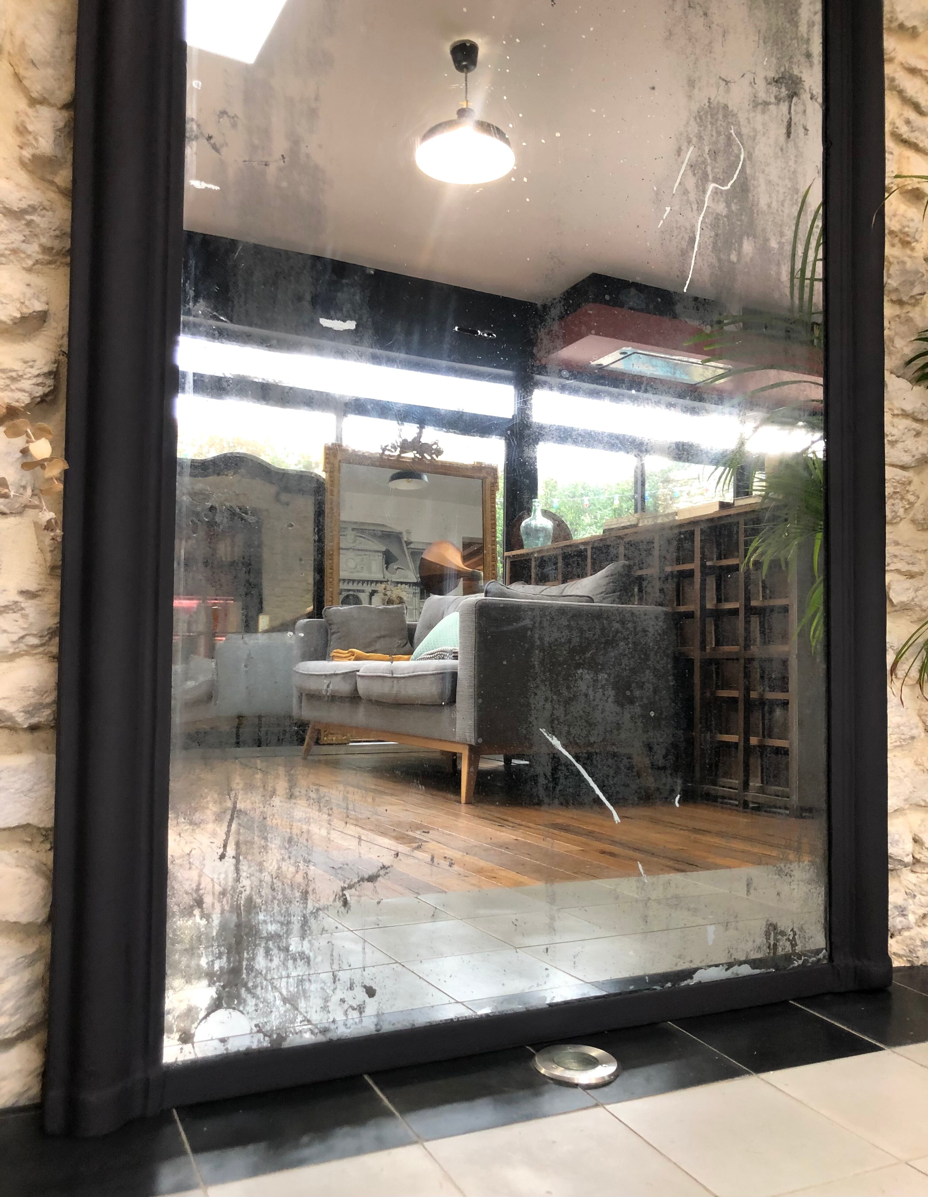 Old Louis Philippe mirror 229cm/111xm