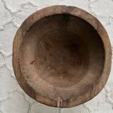 Grande coupe en bois ancienne